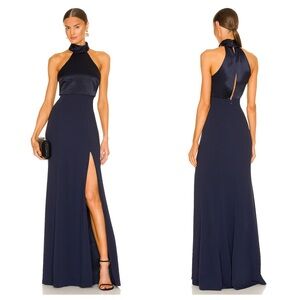 Cinq a Sept Alexandra Gown Navy 4